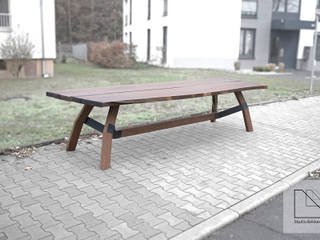 Leeftafel, Studio Bekkers Studio Bekkers Industriale Küchen Metall