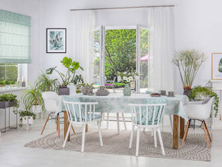 Trendfarbe 2019 - Pfefferminzgrün, Dekoria GmbH Dekoria GmbH Country style dining room