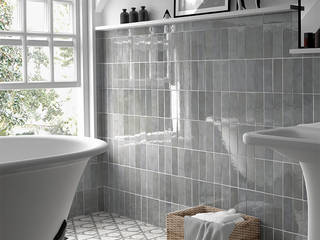 Carrara Wall / Floor Tile, Equipe Ceramicas Equipe Ceramicas Classic style bathroom Tiles Grey
