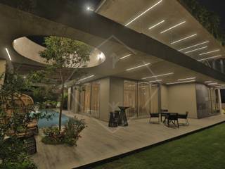 "WRAPED" ARCHITECTURE -, SPACCE INTERIORS SPACCE INTERIORS Bungalows