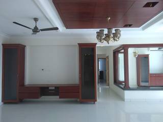 Apartment @ Lancor, Chennai, Uncut Design Lab Uncut Design Lab Classic style living room