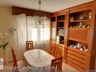 Paneles Japoneses bordados en Coslada, Manzanodecora Manzanodecora Classic style dining room