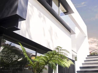 Casa N1, Excelencia en Diseño Excelencia en Diseño Casas unifamiliares Blanco