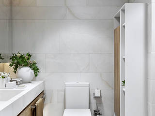 Modern Bathroom Design, Barkod Interior Design Barkod Interior Design Phòng tắm phong cách hiện đại