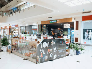 Shopping Mall Kiosk Design, Barkod Interior Design Barkod Interior Design Scandinavian style gastronomy