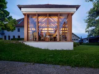 Literaturcafé in Pöcking, WSM ARCHITEKTEN WSM ARCHITEKTEN Modern houses