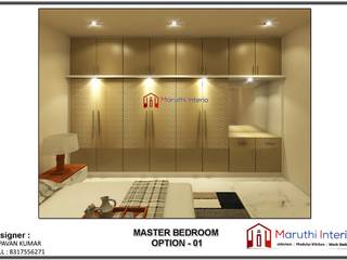 residential Projects , Maruthi Interio Maruthi Interio Small bedroom