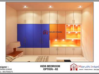 residential Projects , Maruthi Interio Maruthi Interio Small bedroom