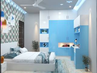 Interior Design of Residential , Maruthi Interio Maruthi Interio Asian style bedroom