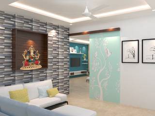 Interior Design of Residential , Maruthi Interio Maruthi Interio Comedores de estilo asiático