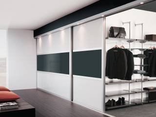 Bespoke Sliding Wardrobe Doors, Bravo London LTD Bravo London LTD Modern dressing room Aluminium/Zinc