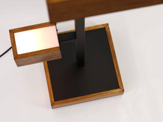 Lampe Rippou Taï, Atelier Concret Atelier Concret Living room Solid Wood Black
