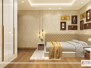 DDA flat at Rohini, Design Essentials Design Essentials Modern style bedroom