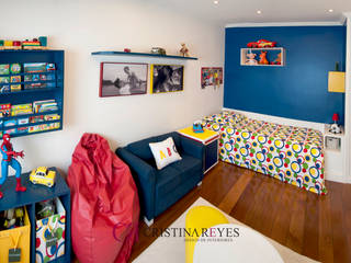 Quarto infantil, Cristina Reyes Design de Interiores Cristina Reyes Design de Interiores Boys Bedroom