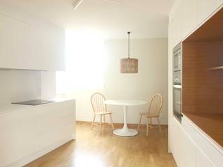 REFORMA SFR, fic arquitectos fic arquitectos Scandinavian style kitchen