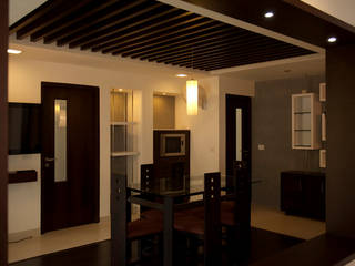 Dr Saji house, S Squared Architects Pvt Ltd. S Squared Architects Pvt Ltd. Modern dining room