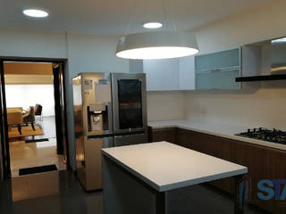 Departamento JESP, Soluciones Técnicas y de Arquitectura Soluciones Técnicas y de Arquitectura Küchenzeile Quarz Weiß