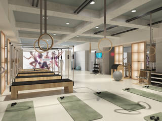 CEYDADEĞİRMENCİ Pilates Studio - Personel Trainer, Antler İç Mimarlık Antler İç Mimarlık Commercial spaces