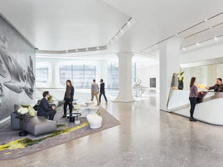 520 West 28th, Zaha Hadid Architects Zaha Hadid Architects Nhà cho nhiều gia đình Bê tông Grey