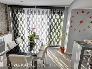 Instalación de casa completa en Getafe, Manzanodecora Manzanodecora Salas de estar modernas