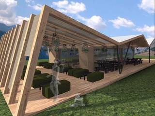 Timberman | Construção de Bar em Madeira @ Amarante, Black Oak Company group|( Ooty. )( Timberman )( Growing ) Black Oak Company group|( Ooty. )( Timberman )( Growing ) 商业空间 木頭 Wood effect