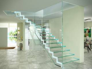 Londra Float, Siller Treppen/Stairs/Scale Siller Treppen/Stairs/Scale Trap Glas