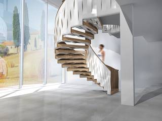 Helical Wave, Siller Treppen/Stairs/Scale Siller Treppen/Stairs/Scale Escaleras Vidrio