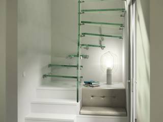 Mistral Spiral Glass, Siller Treppen/Stairs/Scale Siller Treppen/Stairs/Scale บันได กระจกและแก้ว