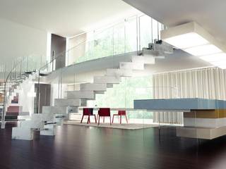 Cobra Glass, Siller Treppen/Stairs/Scale Siller Treppen/Stairs/Scale Escaleras Vidrio