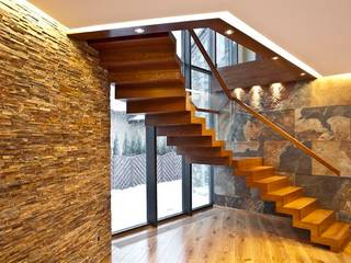 Zig-Zag Modern, Siller Treppen/Stairs/Scale Siller Treppen/Stairs/Scale Escadas Madeira Efeito de madeira