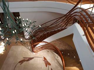 Moscow, Siller Treppen/Stairs/Scale Siller Treppen/Stairs/Scale درج خشب Wood effect