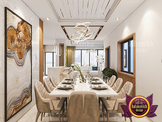 Modern Luxurious Dining Area, Luxury Antonovich Design Luxury Antonovich Design