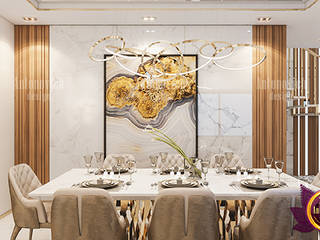 Modern Luxurious Dining Area, Luxury Antonovich Design Luxury Antonovich Design