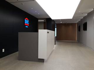 DIC KOREA. seoul, 피투엔디자인 _____ p to n design 피투엔디자인 _____ p to n design Espacios comerciales