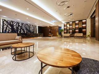 amanti Hotel seoul. B1f~4f, 피투엔디자인 _____ p to n design 피투엔디자인 _____ p to n design Espacios comerciales