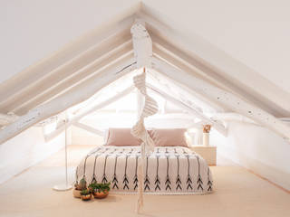 ​Projeto para um imóvel destinado a alojamento local, CasuloInteriors CasuloInteriors Scandinavian style bedroom