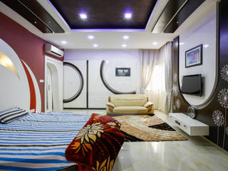 Ultra - Modern bedroom Design , Monnaie Architects & Interiors Monnaie Architects & Interiors 모던스타일 침실