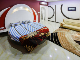 Ultra - Modern bedroom Design , Monnaie Architects & Interiors Monnaie Architects & Interiors Cuartos de estilo moderno