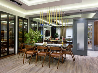 Metrokent Sitesi Daire Dekorasyonu, ÖMER KARAKUŞ MİMARLIK ÖMER KARAKUŞ MİMARLIK Modern dining room