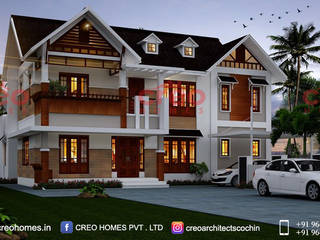 Architects in Kerala, Creo Homes Pvt Ltd Creo Homes Pvt Ltd บ้านและที่อยู่อาศัย