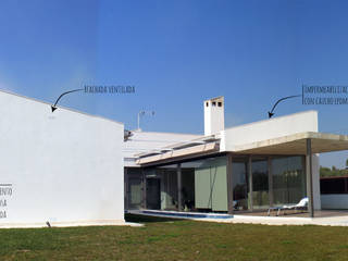 Vivienda bioclimática en Valencina, Slowhaus Slowhaus Rumah Modern