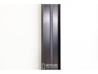 토인인테리어, 여의도 트럼프월드2차현장, 위드지스 글라스슬라이딩도어, WITHJIS(위드지스) WITHJIS(위드지스) Moderne Wohnzimmer Aluminium/Zink Schwarz