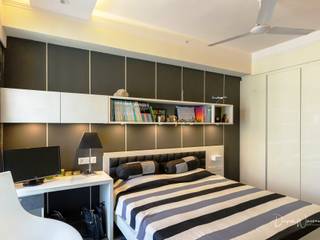 Residence at The Belaire, Golf Course Road, The Workroom The Workroom Minimalistische slaapkamers