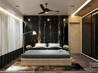 Mr. Ashwin residency , Raj Creation Raj Creation Modern style bedroom