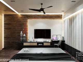 Mr. Ashwin residency , Raj Creation Raj Creation Minimalistische Schlafzimmer