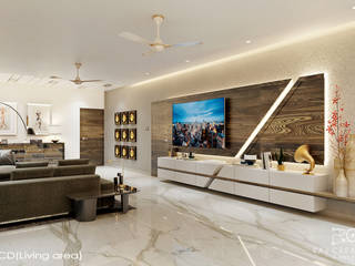 Mr Aditya Residency , Raj Creation Raj Creation Modern living room