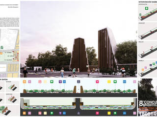 8º Concurso de Arquitectura. Escuela Digital Primer Lugar, Victor Cruz Victor Cruz アプローチ 木 木目調