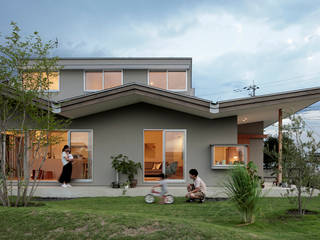 田中町のいえ, arc-d arc-d Casas de estilo minimalista