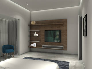 Residential Interiors, Design Warehouse Design Warehouse Minimalistische Schlafzimmer