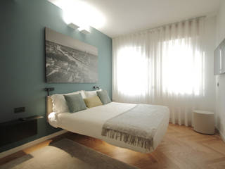 camere Hotel HGR, luigi bello architetto luigi bello architetto Modern style bedroom